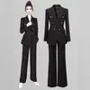 Traje de Alta Gama Traje para Mujer 2025 Nuevo Primavera y Otoño Traje Casual Profesional Chaqueta para Ir al Trabajo Ropa de Trabajo Formal