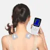 Novo Massagem Terapia Massajador Multifuncional Microcorrente Exercício Muscular Drenagem de Meridianos Massajador Portátil Mini