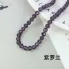 Yike Jewelry 96 Facetas Cuentas de Tierra Cristal de Vidrio Hecho a Mano DIY Material para Trenzado de Cuentas Accesorios para el Cabello Pulsera con Cuentas