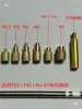 Kit de tuercas impresas 3D con adhesivo termofusible M2-M8 para incrustación en caliente con soldador 936 T12/T65 indentador