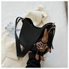 Exportación Transfronteriza 2025 Nuevo Bolso Pequeño Retro para Mujer Bolso de Hombro con Textura Estilo Coreano Bolso Cruzado Sencillo para Mujer