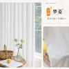 Cortinas de gaze com superfície espelhada novo estilo gaze branca cortinas de gaze branca permeáveis à luz não permeáveis a pessoas isolamento térmico proteção solar sala de estar varanda bay window proteção solar
