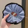 Scrunchie de Renda Branca para Mulheres, Elástico de Cabelo Retro Francês de Alta Qualidade, Corda de Cabelo Nova Moda 2025