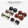 Nuevas Gafas de Sol Retro de Marco Grande y Forma Polygonal, Versátiles para el Trayecto Diario, Bloqueo de Color, Imprescindibles para Actividades al Aire Libre