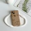 Cuero de alta calidad hermosa flor globo adecuada para funda de teléfono móvil iPhone15 Apple 14promax