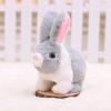 Brinquedo de simulação infantil Cão elétrico 1-3 Teddy Bunny Gato Pet Stall Brinquedo Eletrônico Pet Plush