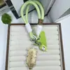 Nuevo Modelo Oro Puro 999 Encanto Atrae Riqueza y Fortuna Cadena para Teléfono de Oro Llavero de Dibujos Animados Colgante Accesorio para Bolso