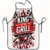 Delantal Impermeable Más Vendido en Amazon Transfronterizo Fiesta de Barbacoa Barbacoa Especial Anti-Manchas Delantal Popular Fábrica Venta al por Mayor