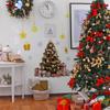 Árbol de Navidad, Muñeco de Nieve, Papá Noel Pegatinas de Pared Decorativas para Dormitorio y Sala de Estar Pared de Fondo Decoración del Hogar Pegatinas de Pared Autoadhesivas