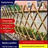 Cerca de Aço Inoxidável Imitação de Bambu para Pontos Turísticos, Pequenos Pátios, Lagos de Flores, Construção Rural Nova, Cerca, Corrimão, Proteção de Guarda-corpo Imitação de Bambu