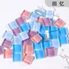 1kg 1cm Cristal DIY Mosaico Ladrilho Mancha Material de Partículas Pequenas Pintura Manual Infantil Pai-Filho