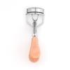 Fábrica atacado pêssego cabo cílios curler com pente em forma de ventilador grande angular lateral pente lateral clipe beleza maquiagem curling ferramenta de cílios