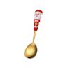 Juego de vajilla navideña transfronteriza vajilla creativa de dibujos animados cuchara cuchara de postre tenedor Papá Noel alce tenedor cuchara caja de regalo