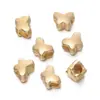 Cuentas espaciadoras CCB, cuentas con orificios pasantes, cuentas universales con orificios grandes, accesorios de cuentas galvanizadas, joyería DIY, pulseras, accesorios de cuentas al por mayor
