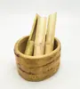 Molde resbaladizo de camarones Tienda de hot pot Vajilla de bambú Cuchara resbaladiza de camarones creativa Cargador de plato Plato personalizado