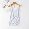 Verão Novo Tricô Europeu e Americano Feminino Top Halter Cor Sólida Decote V Solto Fio Brilhante Moda Sexy Pequeno Colete Europeu e Americano