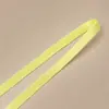 Correas de lencería lisas de colores de 6-15 mm en stock, bandas elásticas de goma de alta elasticidad sin pelusa, tirantes elásticos para sujetador al por mayor