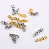 Cadena de Metal Accesorios para Joyería DIY Cadena de Cuatro Secciones Llavero de Aleación Cadena Tejida Suministro Listo Eslabón para Joyería DIY