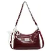 Bolso de mano con cadena de patrón de rombos para mujer, nuevo bolso cruzado de moda temporada otoño 2026, bolso de hombro, bolso de axila, bolso tipo dumpling