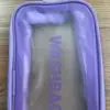 Bolsa de aseo de PVC, bolsa de cosméticos portátil, impermeable, de gran capacidad, transparente, para viajes, bolsa de almacenamiento portátil