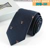Corbata para Hombre, Corbata Estrecha de Moda Estilo Coreano para Boda, Novio, Padrino, Corbata Casual, Corbata Profesional de Negocios de 6 cm, Hecha a Medida