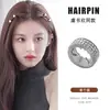 Hebilla Metálica Redonda con Cabeza de Princesa para el Cabello Clip para Mechones de Cabello Sueltos 2025 Nuevo Pasador Femenino para la Frente Lateral Clip Pequeño Pasador