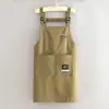 Delantal Moderno Resistente al Agua para Cocina, Cinturón Ajustable, Diseño Estampado, Adecuado para Uso Doméstico, Catering, Trabajo, Unisex