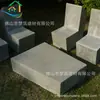 Personalidad de Diseñador Creativo Simple Muebles de Concreto Mesa y Silla de Arte GRC Paisaje Prefabricado Muebles de Imitación de Cemento