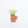 Mini Vaso Cerâmico Magnético Decorativo Criativo Transfronteiriço 3D Realista Pequeno Vaso de Flores Fofo Ímã Decorativo de Geladeira