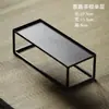 Estante de Hierro para Té, Soporte para Tazas de Té, Estante de Almacenamiento, Estante de Exhibición, Estante de Exhibición de Escritorio Multicapa para Juegos de Té Kung Fu