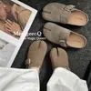 Zapatos Planos para Mujer Estilo Retro con Dedos Separados y Hebilla Metálica, Estilo Birkenstock