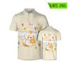 Suministro Transfronterizo de Productos de Yugui Dog Verano Marca de Moda Suelta Camiseta Polo Estampada en 3D Camiseta de Manga Corta para Adulto