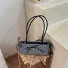 Diseño único, bolso de axila estilo ballet para mujer, nueva colección de otoño 2026, moda retro de lunares estilo coreano, adecuado para ir al trabajo
