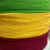 En Stock Cinta de Borde 100% Algodón de 4cm Accesorios para Ropa Cinta de Algodón de Espiga Colorida Tira de Tejido Borde Cinta de Algodón