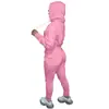 Ropa europea y americana para mujer, conjunto de dos piezas con sudadera con capucha forrada de polar y pantalones para mujer de cadera ancha, sudadera deportiva casual