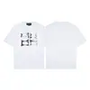 Erd Melancólico Rico Segunda Generación Nuevo Holgado Casual Belleza Tendencia Nicho Marca de Tendencia Estampado Cuello Redondo Manga Corta Colección de Camisetas para Hombres y Mujeres