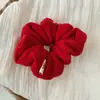 Accesorios Rojos Festivos para el Cabello, Pinzas para el Cabello para Mujer, Diademas Anchas para la Parte Posterior de la Cabeza, Gomas para Moños, Scrunchies y Pinzas para Flequillo