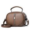 Bolso bandolera para mujer, novedad de 2024, de piel suave, sencillo, combinable, estilo occidental, de gran capacidad, con bandolera cruzada.