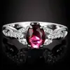 Nuevo anillo de zafiro incrustado Sanjie jewelry deseo AliExpress accesorios populares transfronterizos anillo de circón