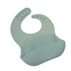 Babero de silicona para bebés, impermeable, para niños, con bolsillo para comida, para bebés, con sorbete, para alimentos complementarios, venta al por mayor