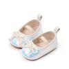Zapatos Nuevos de Lentejuelas para Bebé Niña Zapatos de Princesa Lazo 0-1 Año Suela de Goma Zapatos para Niño Pequeño BXC4187