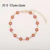 Collar Nuevo de Margarita Europeo y Americano Cadena para Clavícula de Diseño Creativo Celebridad de Internet Joyería de Alta Gama de Moda para Mujer Venta al por Mayor