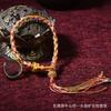 Pulsera de Bucle Único Estilo Xizang Tejida a Mano de Doble Bucle Pintada a Mano Caja Zakilam Tangka Garu para Mujer Estilo Étnico