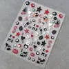 Encendedor Saltamontes Pegatinas DIY para Novio One Piece Dados Piscina Patrones Pequeños Pegatinas para Uñas para Regalos