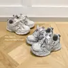 Stock Nuevo Zapatos para Niños Venta al por Mayor Tallas 27-37 Suela Ligera Zapatos Deportivos para Niños Medianos y Grandes Zapatos Casuales para Estudiantes Papá 6488