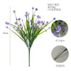 Cientos de Populares Ramilletes de Eucalipto Artificial para Patios Exteriores y Jardines, Arreglos Florales, Decoración Suave, Paisajismo, Plantas Verdes Simuladas, Flores Artificiales