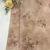 Tela jacquard de seda plisada floral de tinta tricolor, nuevo vestido, top y bolso de estilo chino, material jacquard