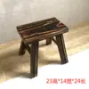 Taburete de Madera Maciza, Taburete Pequeño, Taburete Cuadrado, Taburete Bajo, Taburete Pequeño para el Hogar, Taburete Pequeño de Madera, Taburete para Cambiarse los Zapatos, Taburete de Pesca, Silla de Madera, Silla Infantil
