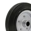 Roda Única de Borracha sem Suporte, sem Rolamento, Rodízio Industrial Resistente ao Desgaste, Estilos Personalizáveis