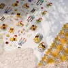 Tiesu Oso Infantil Caballo de Troya Pegatina para Uñas Arte M1137 Estilo Cuento de Hadas Dormitorio Nube Linda Cuadros Pegatina para Uñas